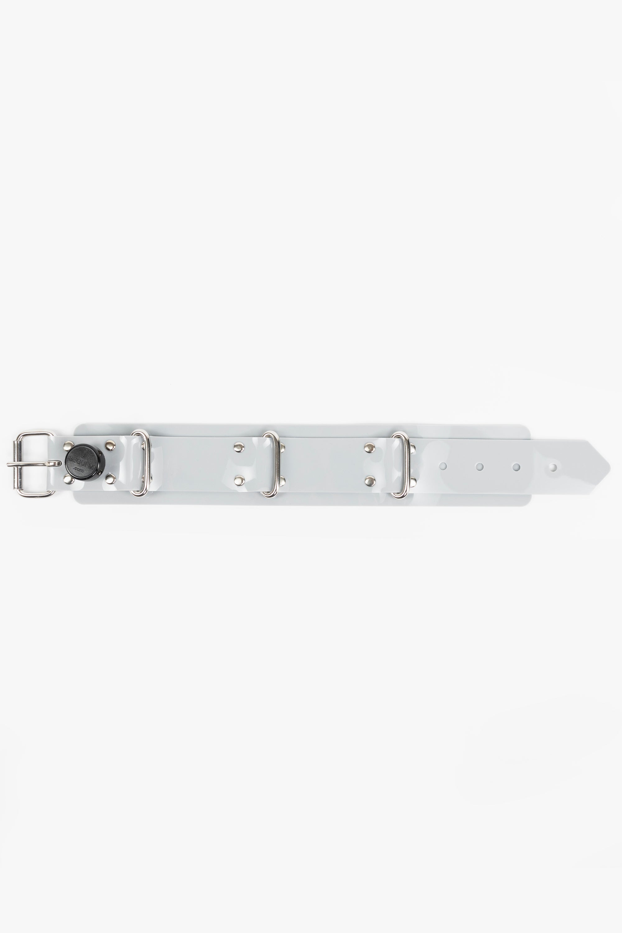 Collar segufix lockable, light grey/chrome