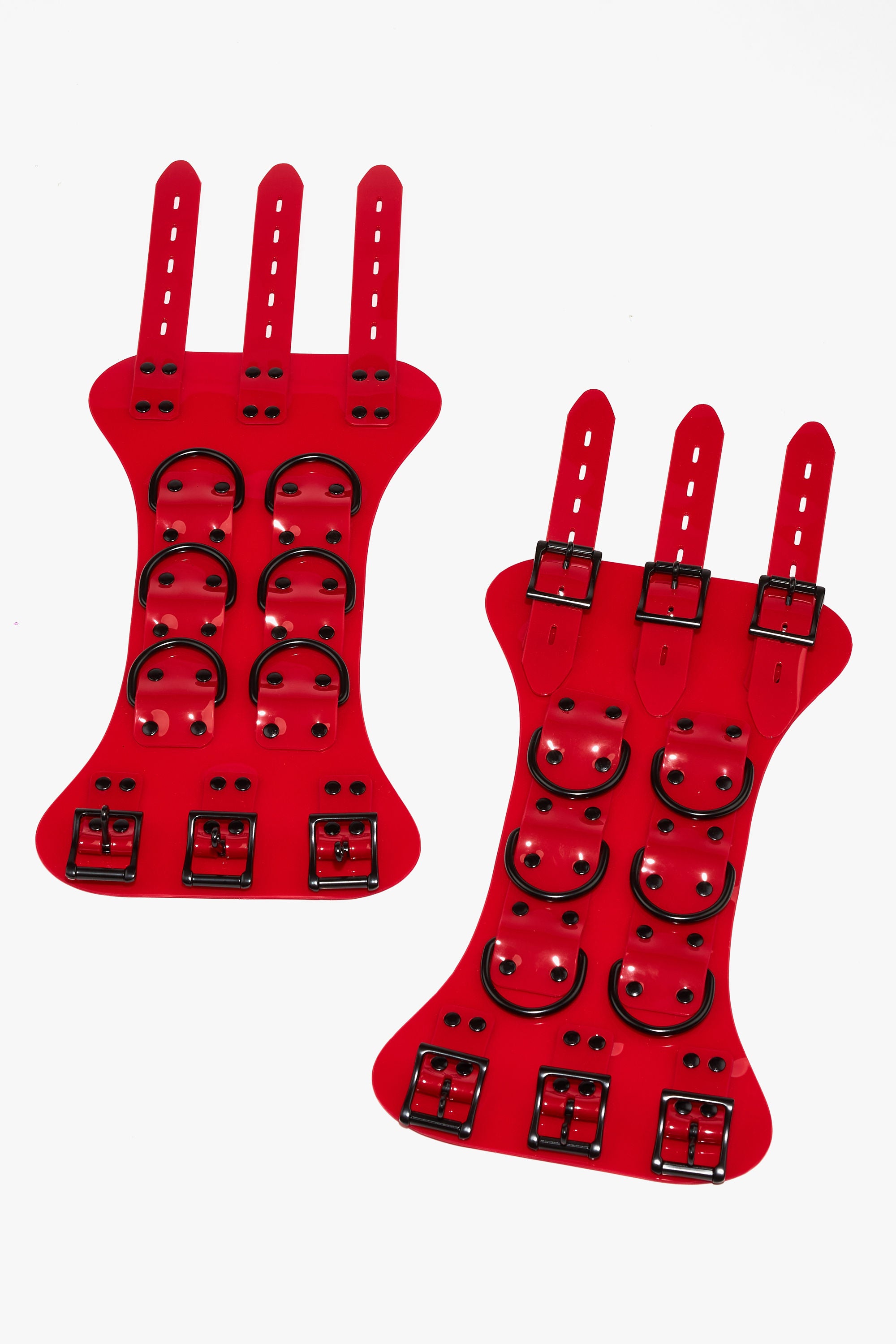 High-Gloss PVC Waist Cincher