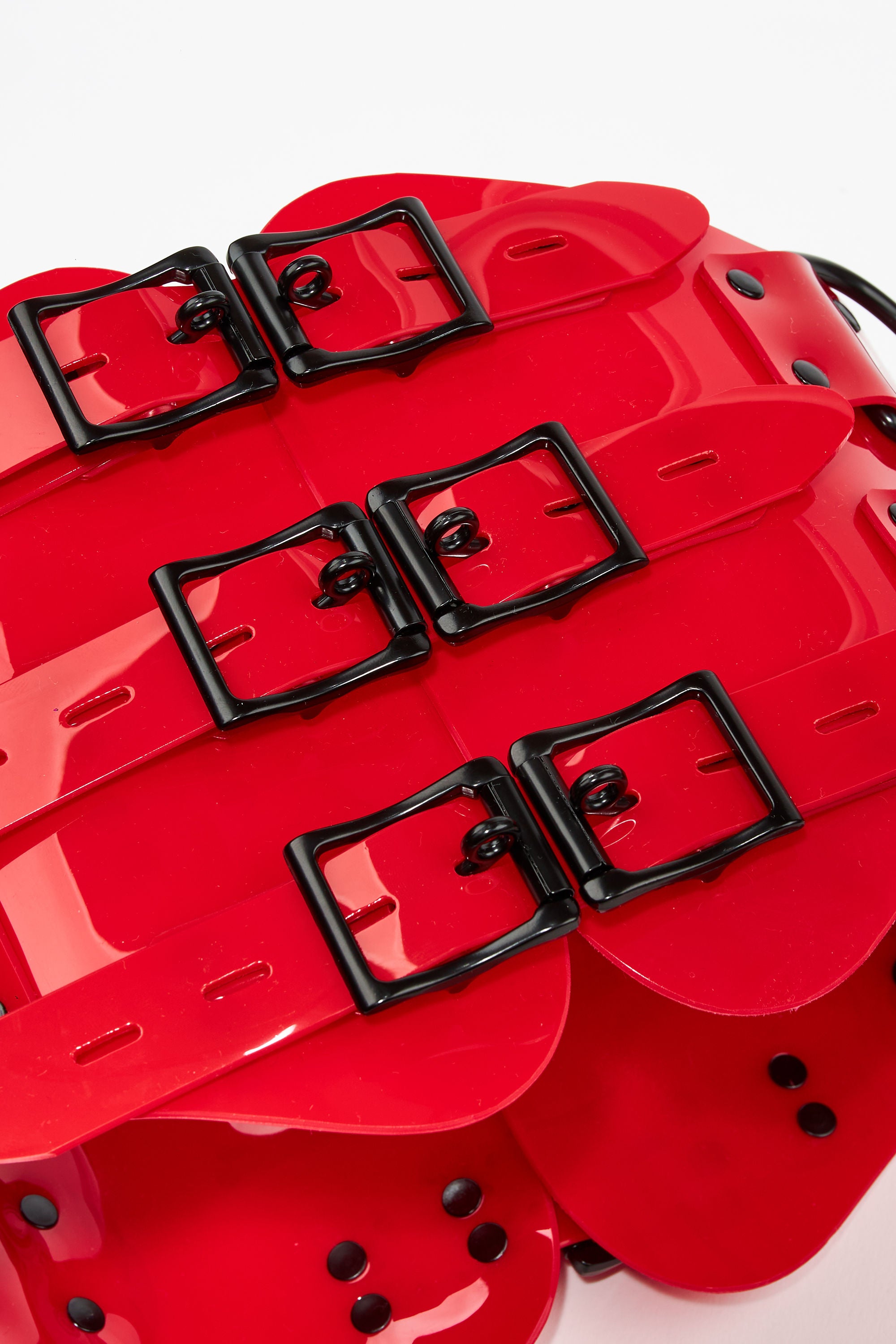 High-Gloss PVC Waist Cincher