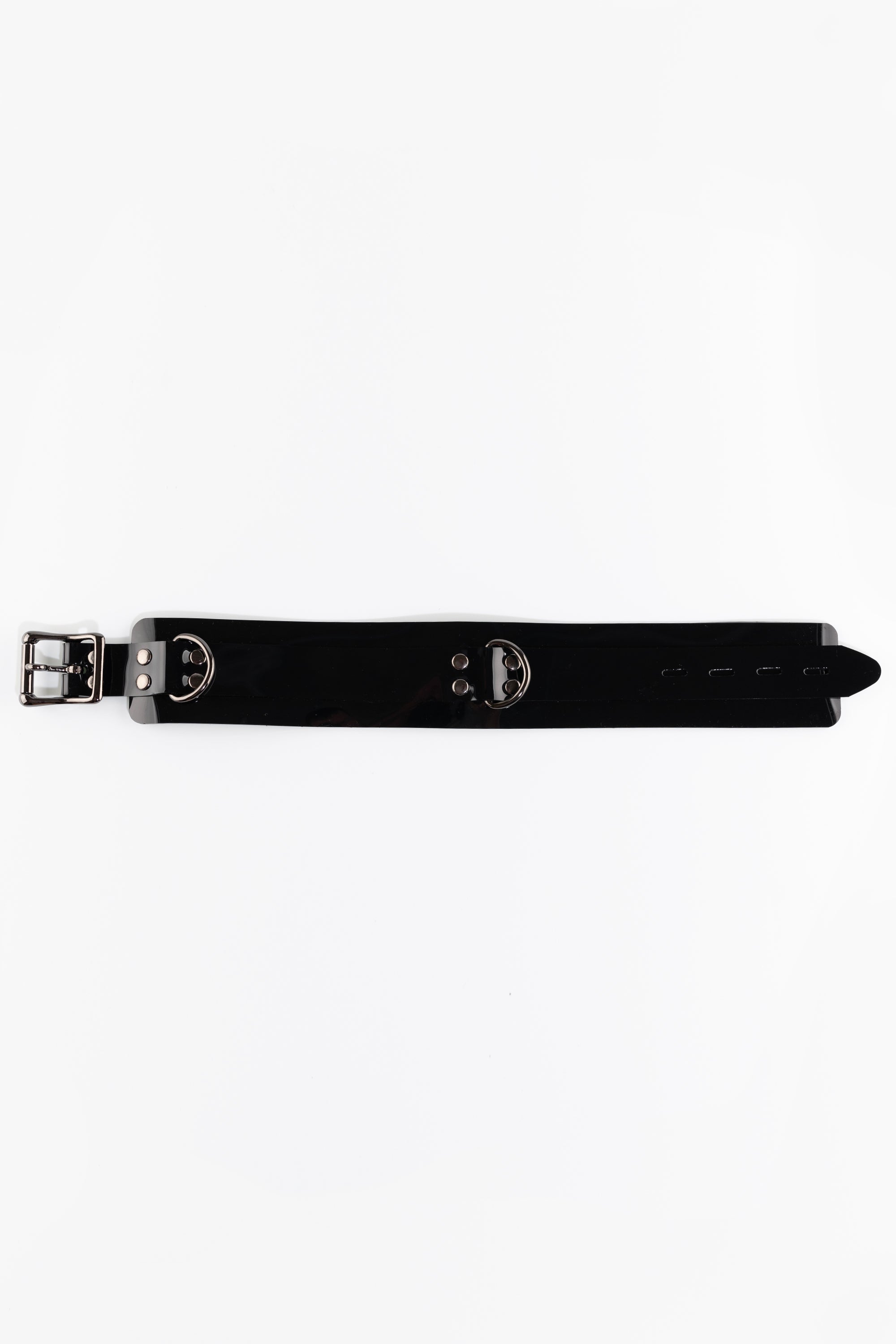 Collar lockable, black/black