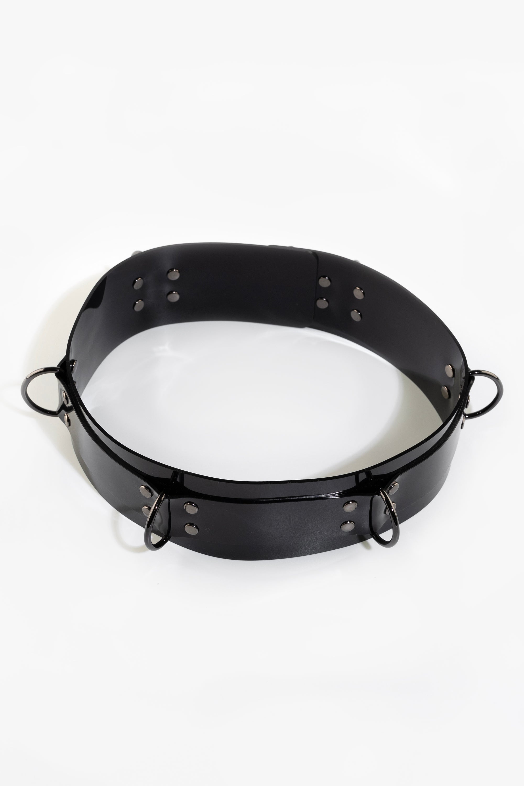 Lockable waist belt, black/black