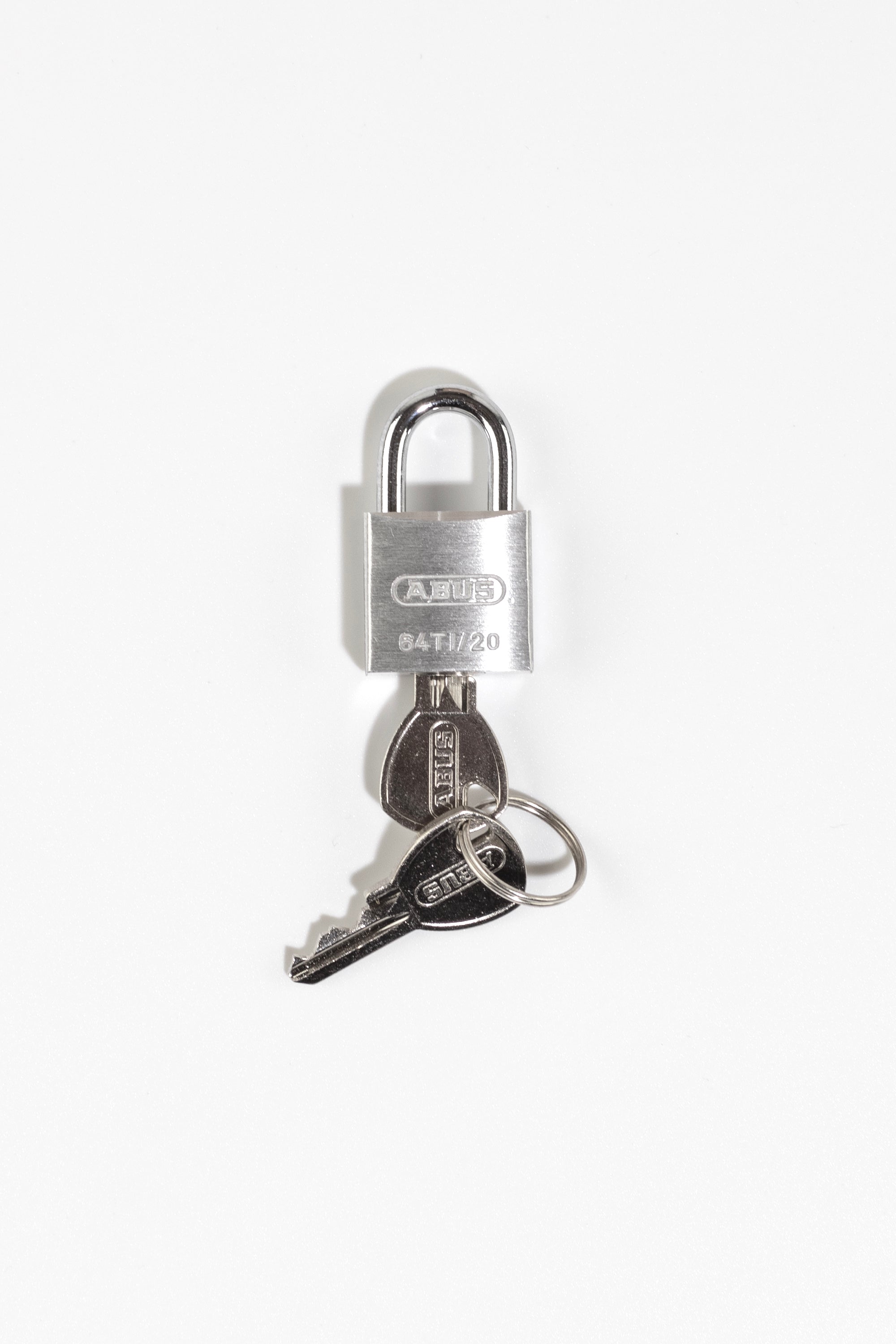 ABUS 64TI 20 mm Titalium Padlock (unified key system)