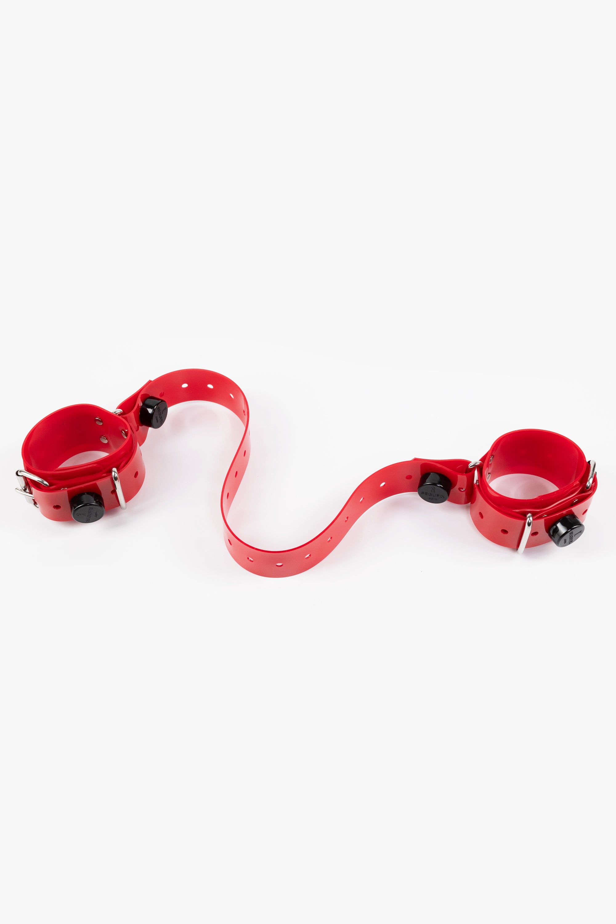 Connection strap, segufix items compatible 70 cm, red/chrome