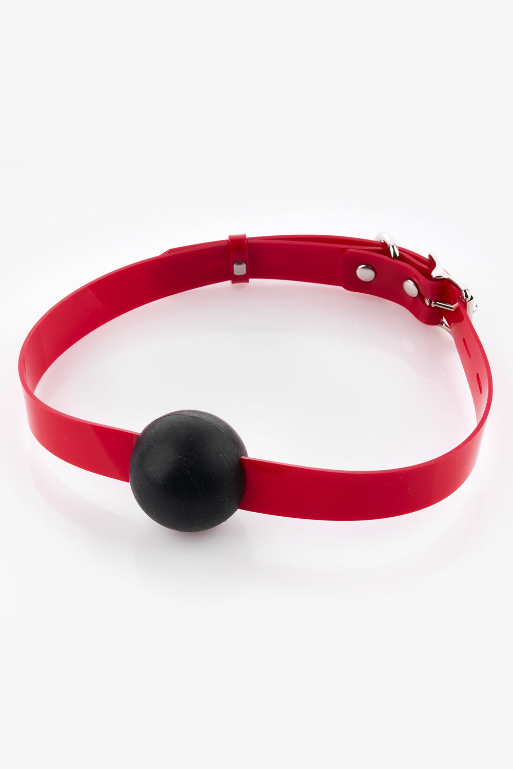 Platinum Silicone Ball Gag