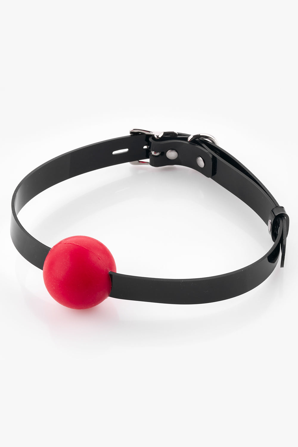 Platinum Silicone Ball Gag