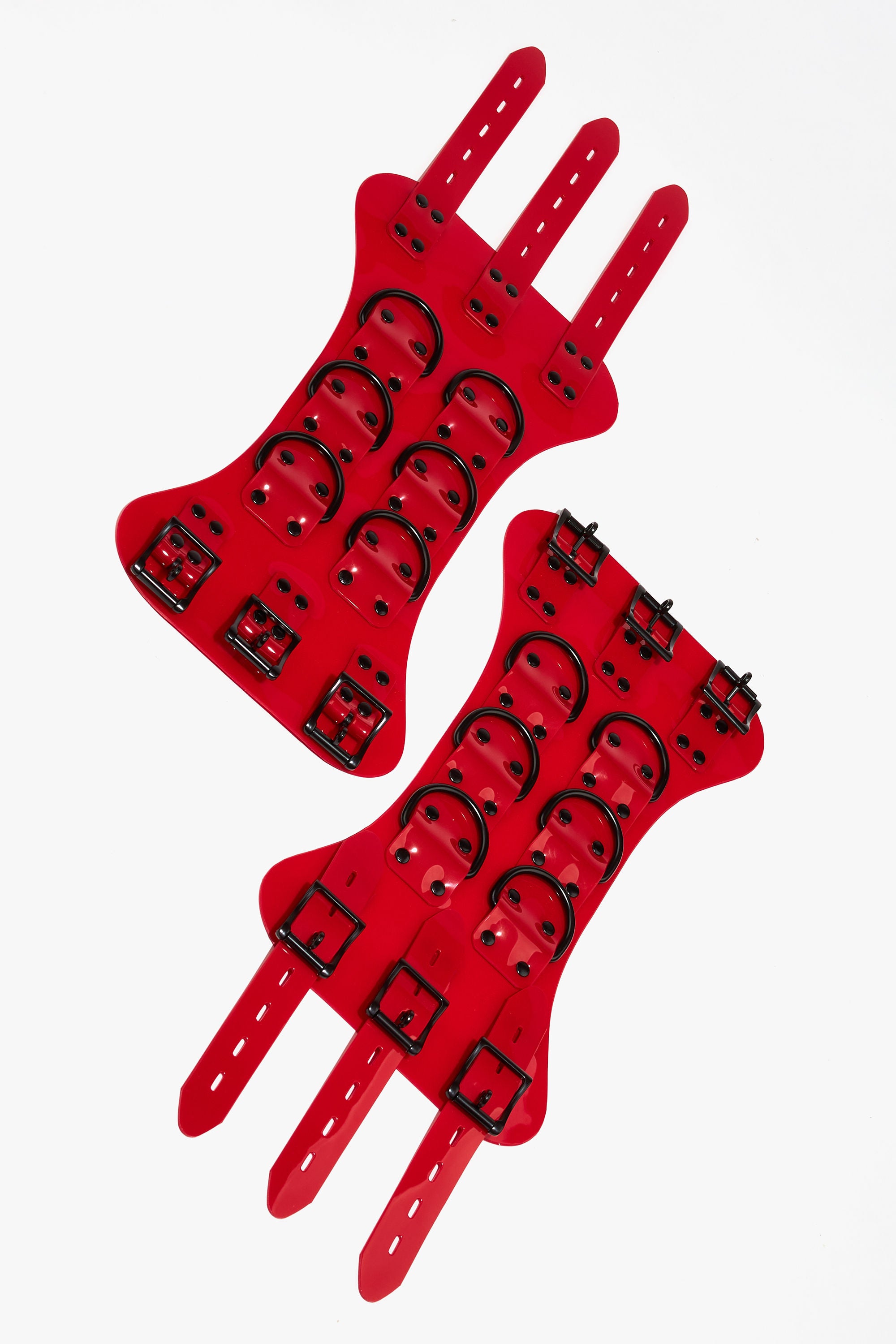 High-Gloss PVC Waist Cincher