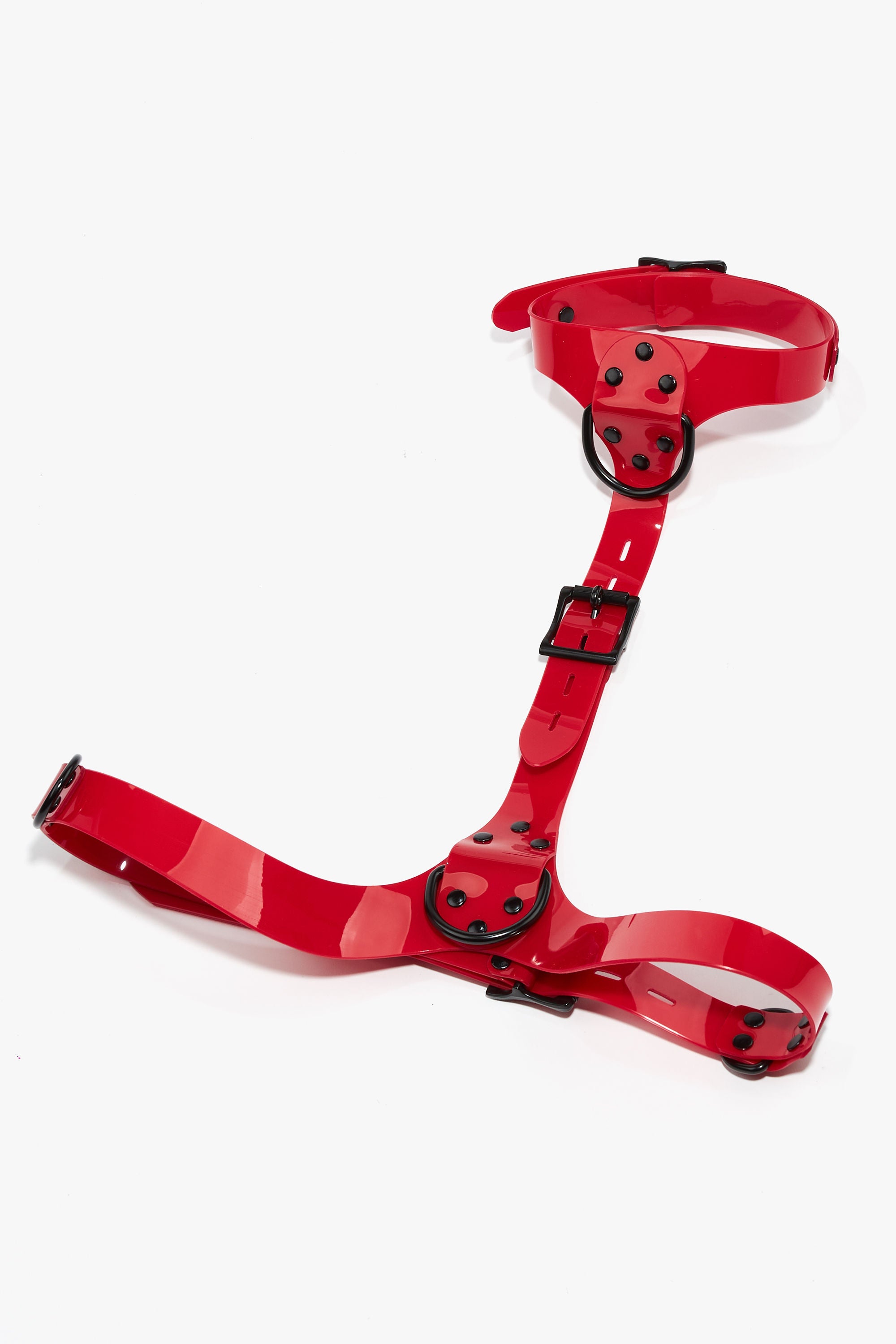 Adjustable Bust Harness with Collar