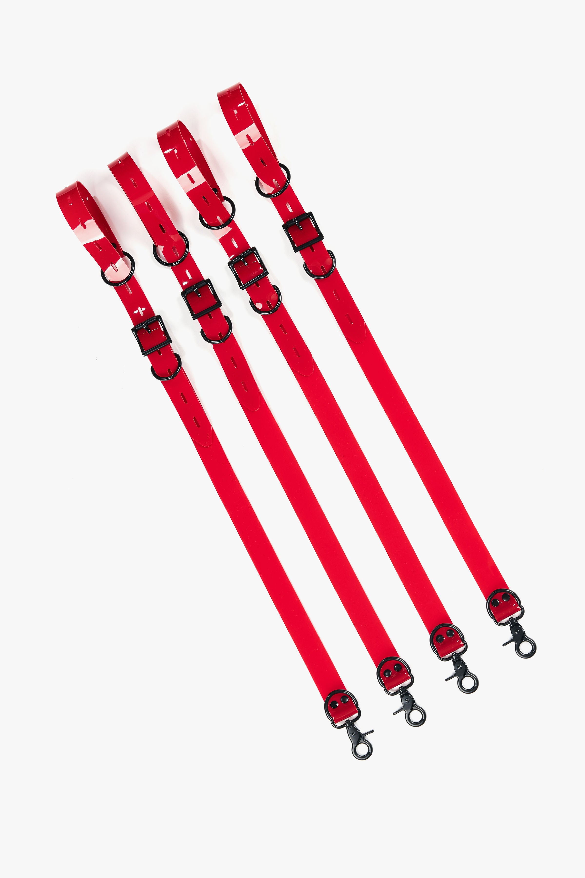 4-Piece Bed Bondage Set – Adjustable Wrist & Ankle Cuffs