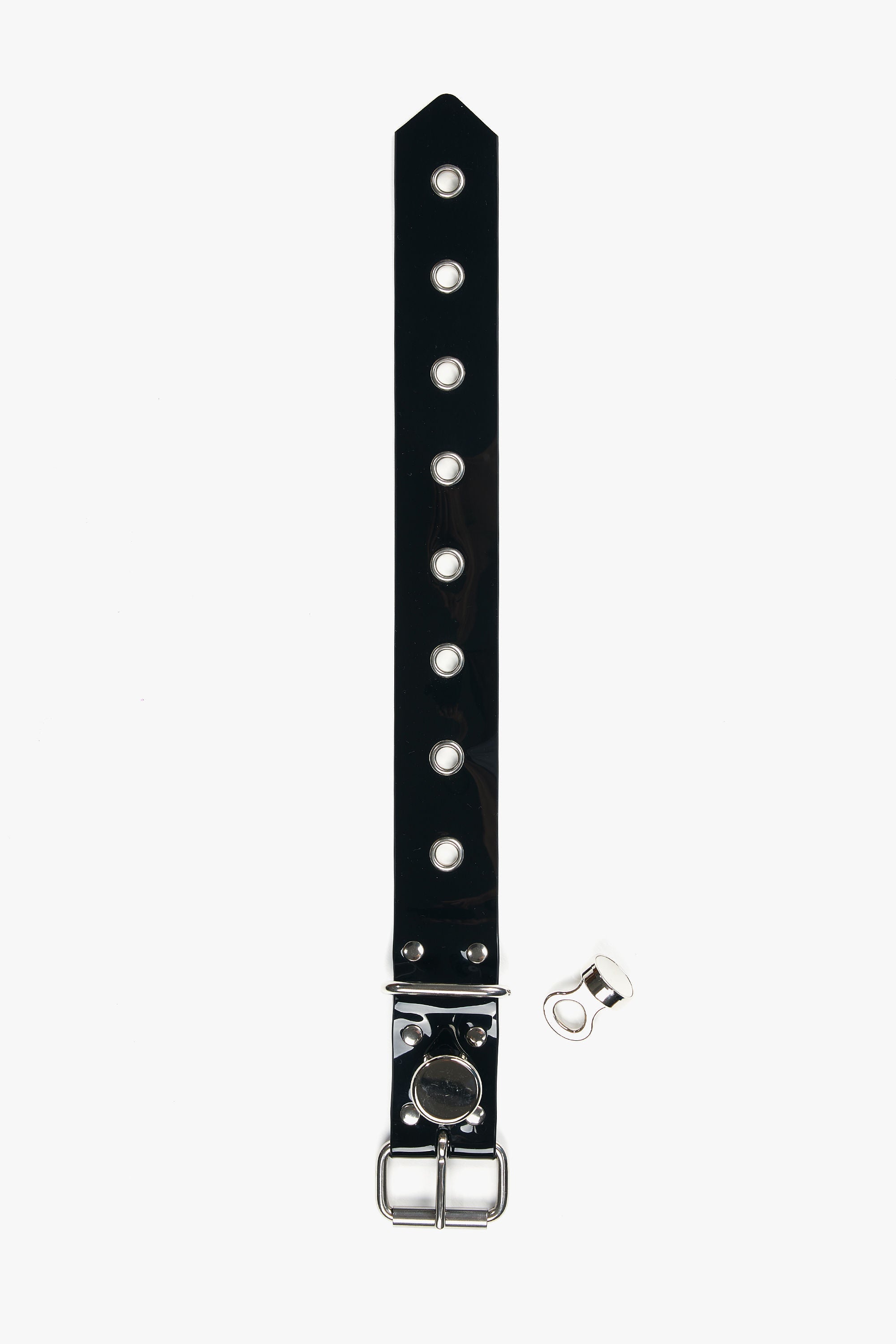 Bondage belts with Segufix locks and eyelets