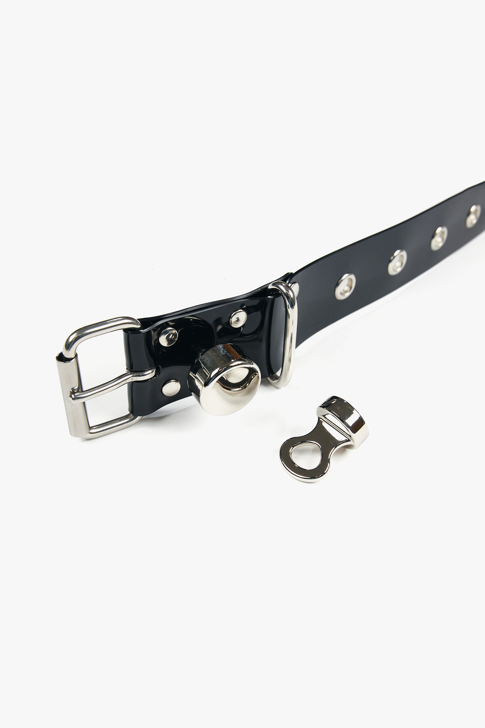 Bondage belts with Segufix locks and eyelets