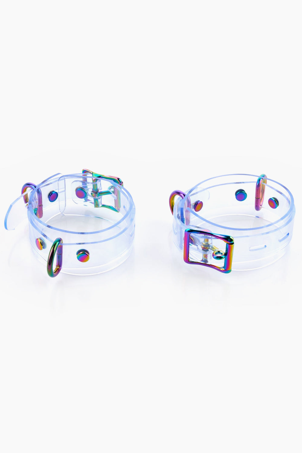 WRIST CUFFS+ ANKLE CUFFS WITH HOG TIE CROSS