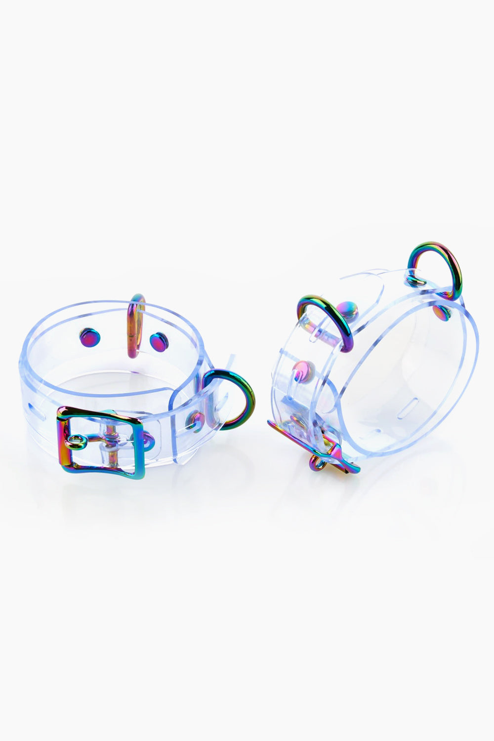 WRIST CUFFS+ ANKLE CUFFS WITH HOG TIE CROSS