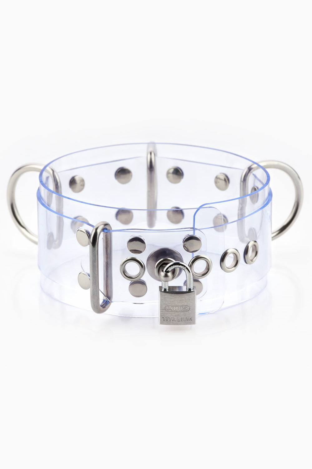 Buck-less lockable collar with three D-rings