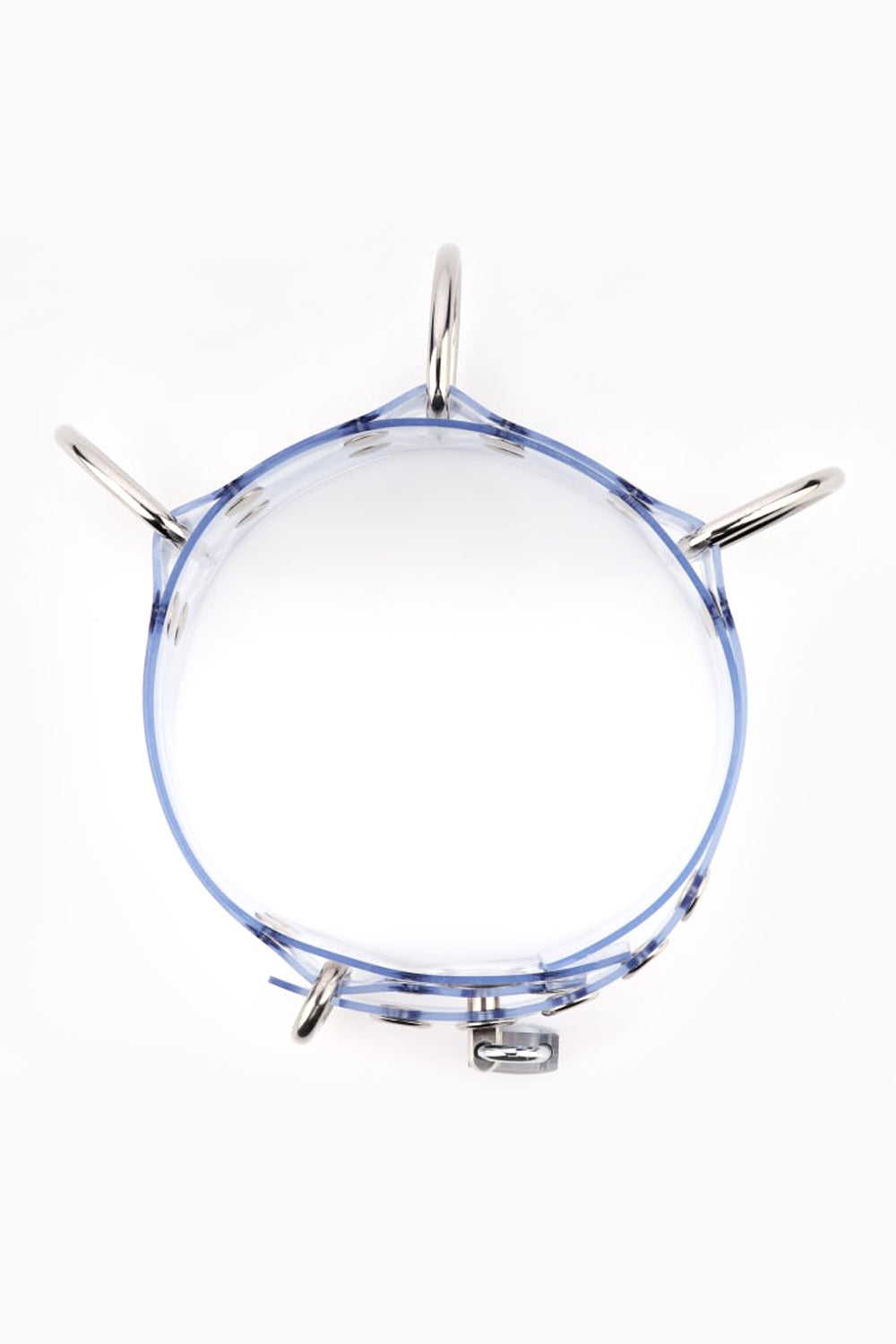 Buck-less lockable collar with three D-rings