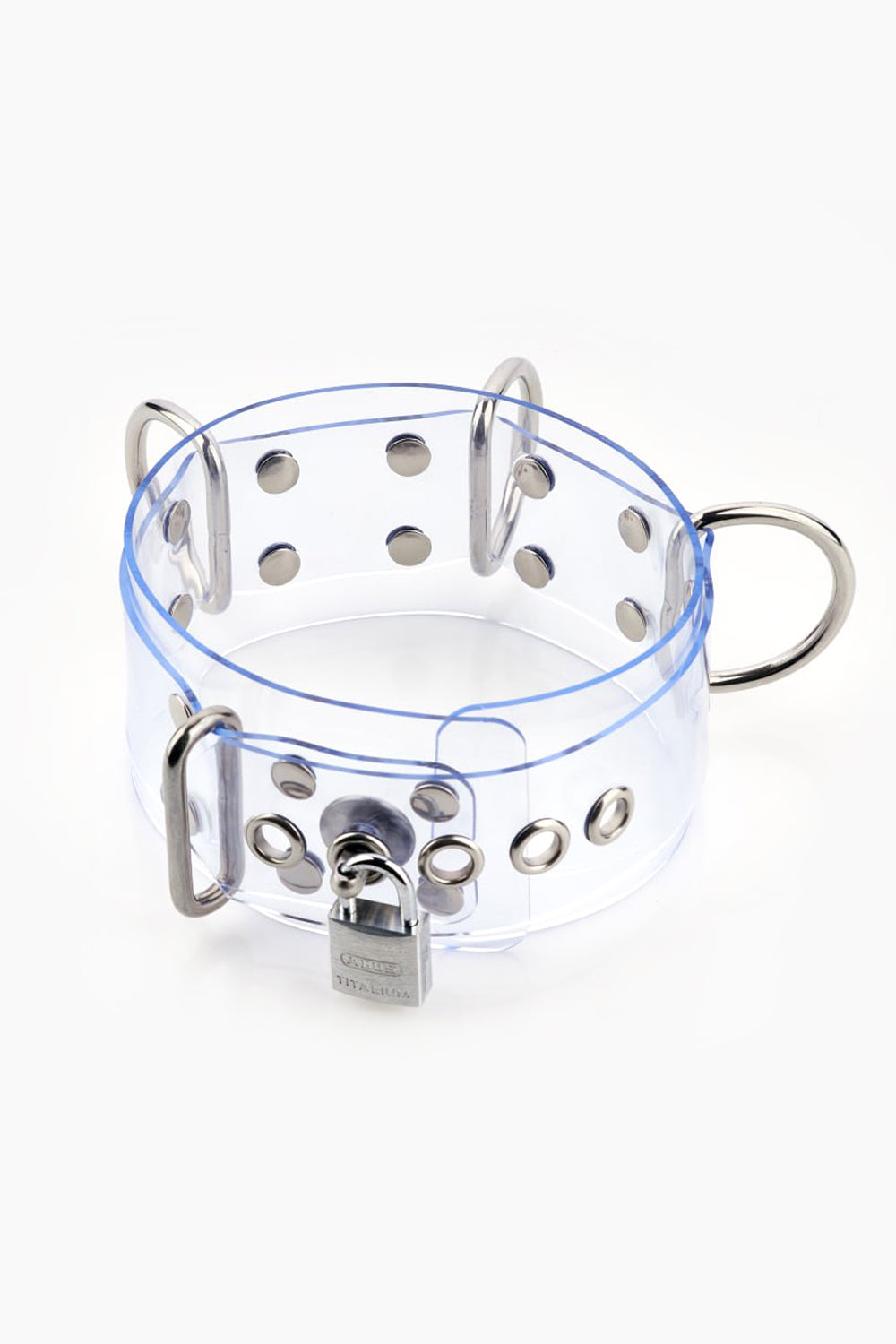 Buck-less lockable collar with three D-rings
