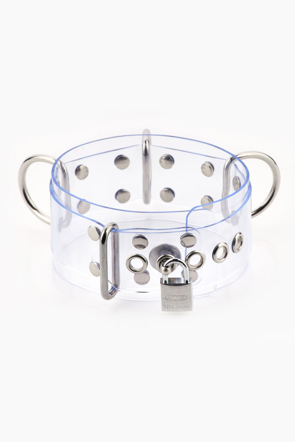 Buck-less lockable collar with three D-rings